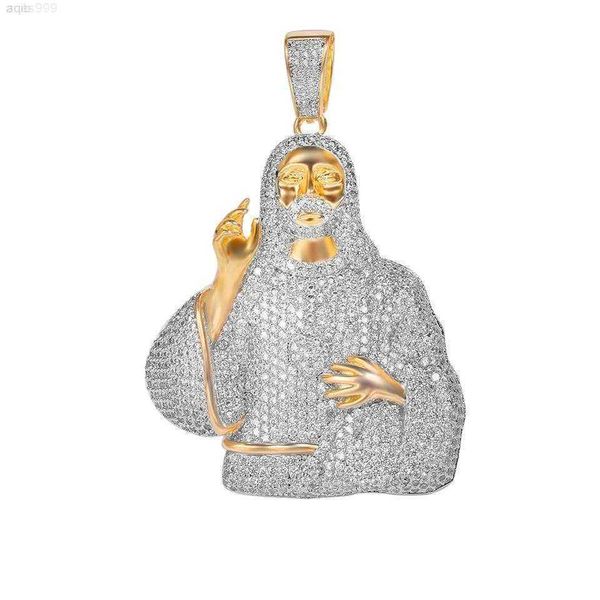 hip hop customized silver base religious zircon moissanite jesus style micro paving exquisite classic pendant
hip hop customized silver base religious zircon moissanite jesus style micro paving exquisite classic pendant