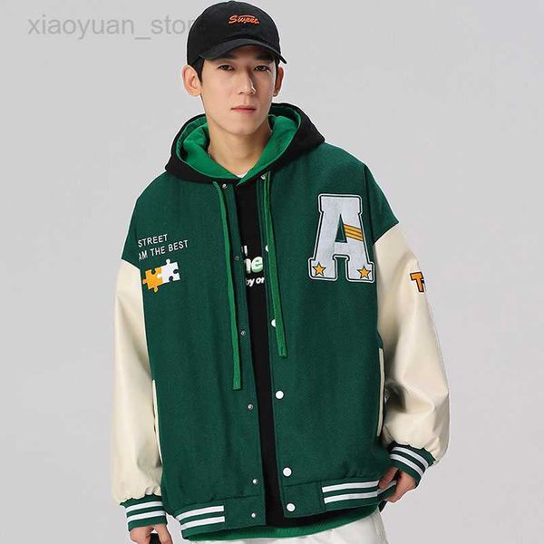 men's jackets harajuku embroidered baseball coat for men baseball uniform bomber retro jackets streetwear for men's trend college, Black;brown
men's jackets harajuku embroidered baseball coat for men baseball uniform bomber retro jackets streetwear for men's trend college, Black;brown