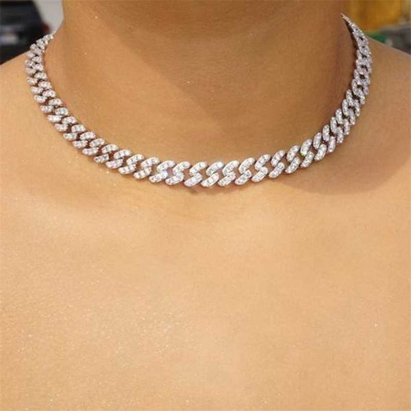 strands 2023 new mixed color cuban curb link chain necklace for women iced out silver miami choker hip hop statement jewelry 230613, Black
strands 2023 new mixed color cuban curb link chain necklace for women iced out silver miami choker hip hop statement jewelry 230613, Black