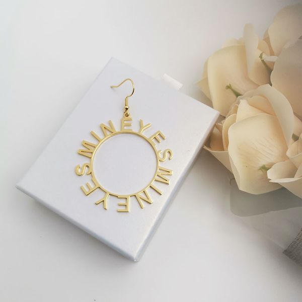 hoop huggie earrings for women fashion name personalized letter stainless steel custom nameplate jewelry girl party gifts 230707, Golden;silver
hoop huggie earrings for women fashion name personalized letter stainless steel custom nameplate jewelry girl party gifts 230707, Golden;silver