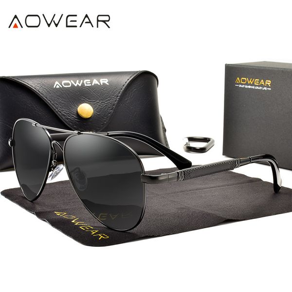 sunglasses aowear luxury quality aviation men polarized man memory nose bridge retro pilot sunglass gafas de sol hombre 230707, White;black
sunglasses aowear luxury quality aviation men polarized man memory nose bridge retro pilot sunglass gafas de sol hombre 230707, White;black