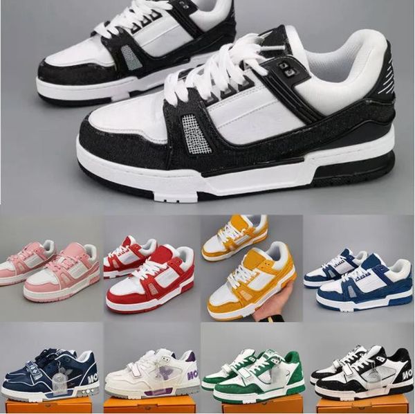 casual shoes 2023 fashion designer sneaker virgil trainer casual shoes calfskin leather abloh white green red blue letter overlays platform, Black
casual shoes 2023 fashion designer sneaker virgil trainer casual shoes calfskin leather abloh white green red blue letter overlays platform, Black