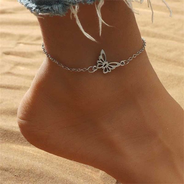anklets bohemia butterfly pendant silver color ankle bracelets for women summer foot accessory beach jewelry accessories new 230607, Red;blue
anklets bohemia butterfly pendant silver color ankle bracelets for women summer foot accessory beach jewelry accessories new 230607, Red;blue