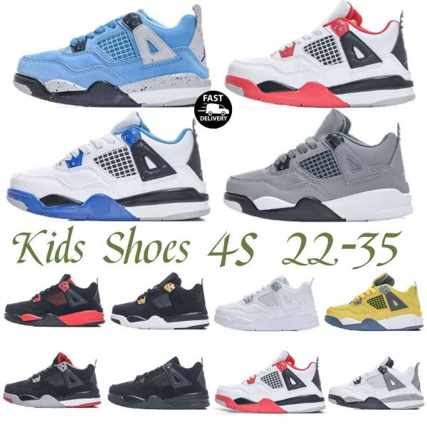kids shoes 4 basketball 4s designer sneakers boys military black cat trainers baby kid shoe fire red thunder girls children youth toddler in
kids shoes 4 basketball 4s designer sneakers boys military black cat trainers baby kid shoe fire red thunder girls children youth toddler in