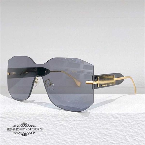 sunglasses 2023 new f family frameless fashion large frame female internet celebrity ins same letter leg sunglasses male trend fe40067, White;black
sunglasses 2023 new f family frameless fashion large frame female internet celebrity ins same letter leg sunglasses male trend fe40067, White;black