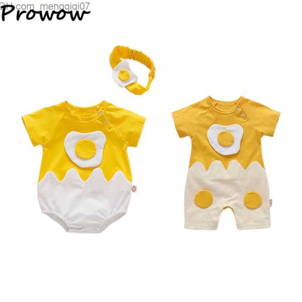 rompers prowow summer baby twin clothing boys girls cartoon fried egg skin-tight garment bodysuit+headband sisters brother matching set z230, Blue
rompers prowow summer baby twin clothing boys girls cartoon fried egg skin-tight garment bodysuit+headband sisters brother matching set z230, Blue