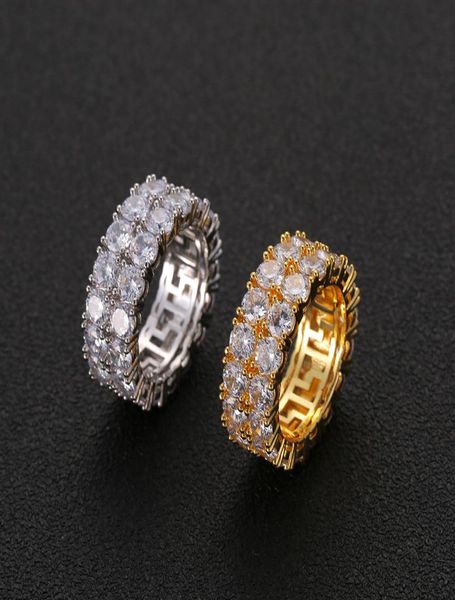 2 rows iced out hip hop rings gold and silver plated cz bling bling tennis ring for women mens jewelry rings1222479
2 rows iced out hip hop rings gold and silver plated cz bling bling tennis ring for women mens jewelry rings1222479