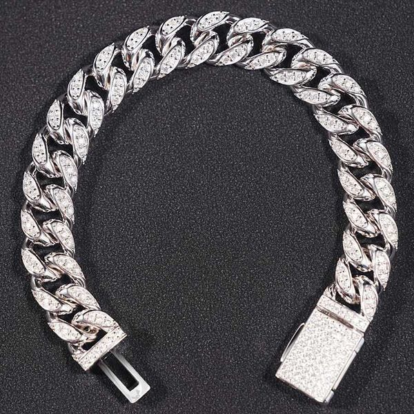sicgem 8.5 inches 13 mm cuban link chain 925 sterling silver bling iced out moissanite chains
sicgem 8.5 inches 13 mm cuban link chain 925 sterling silver bling iced out moissanite chains