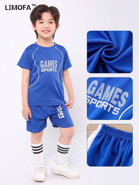 jerseys ljmofa boy football sportwear breathable cool 1-9t kids 2pcs short sleeve shorts set summer casual absorb sweat sport wear d157 2307
jerseys ljmofa boy football sportwear breathable cool 1-9t kids 2pcs short sleeve shorts set summer casual absorb sweat sport wear d157 2307