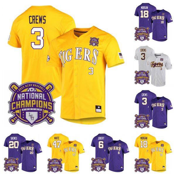 dylan crews paul skenes lsu tigers 2023 college world series national champions baseball jersey jake fraley white tre morganbrayden jobert j, Blue;black
dylan crews paul skenes lsu tigers 2023 college world series national champions baseball jersey jake fraley white tre morganbrayden jobert j, Blue;black