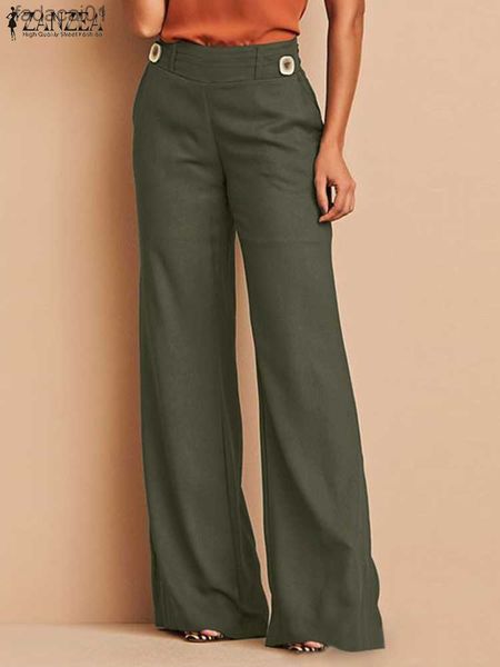 zanzea kaftan women autumn trousers solid straight pants high waist long pantalon palazzo female casual button turnip oversized l230621, Black;white
zanzea kaftan women autumn trousers solid straight pants high waist long pantalon palazzo female casual button turnip oversized l230621, Black;white