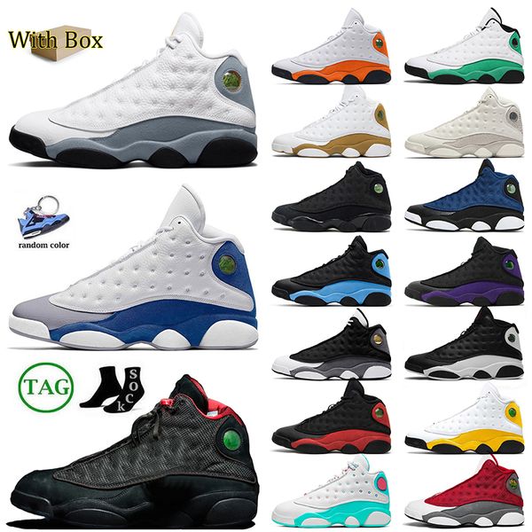 with box men jumpman basketball shoes 13s french blue grey del sol obsidian black cat flint hyper royal bred starfish cap and gown 13 traine
with box men jumpman basketball shoes 13s french blue grey del sol obsidian black cat flint hyper royal bred starfish cap and gown 13 traine