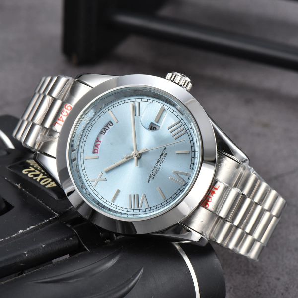 aaa new men's selling luxury watch 3 pin quartz double calendar watch 904l steel strap watch gift watch, Slivery;brown
aaa new men's selling luxury watch 3 pin quartz double calendar watch 904l steel strap watch gift watch, Slivery;brown