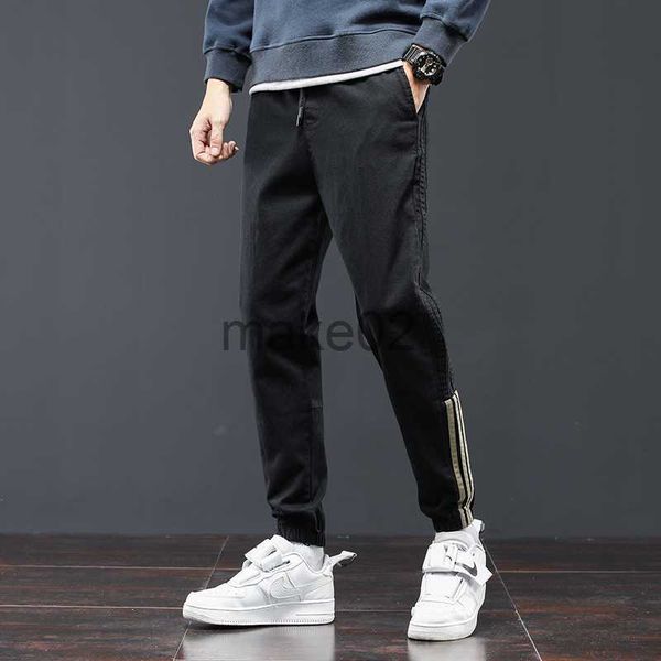 men's jeans new spring autumn casual men's cotton cargo jeans streetwear elastic waist denim pants harajuku loose joggers drawstri, Blue
men's jeans new spring autumn casual men's cotton cargo jeans streetwear elastic waist denim pants harajuku loose joggers drawstri, Blue