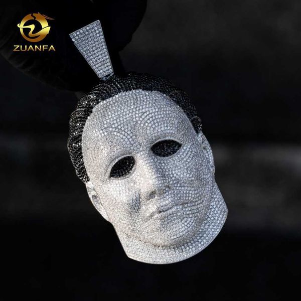 zuanfa custom hip hop jewelry halloween protagonist michael myers pendant vvs moissanite charm 925 silver pendant
zuanfa custom hip hop jewelry halloween protagonist michael myers pendant vvs moissanite charm 925 silver pendant