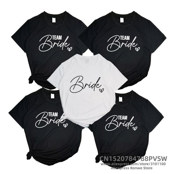 women's tshirt team bride letter funny women wedding t shirt to be squad evjf bachelorette hen party bridesmaid tee 230707, White
women's tshirt team bride letter funny women wedding t shirt to be squad evjf bachelorette hen party bridesmaid tee 230707, White