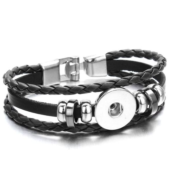 6 colors snap leather bracelet retro handmade braided leather snap button bracelet bangles fit 18mm jewelry6536015, Golden;silver
6 colors snap leather bracelet retro handmade braided leather snap button bracelet bangles fit 18mm jewelry6536015, Golden;silver