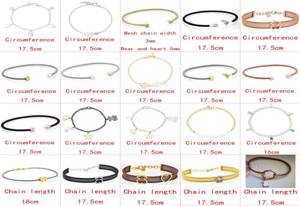2021 new style 100 925 sterling silver classic cute bear trendy crystal bracelet fashion ladies jewelry factory whole8385772, Golden;silver
2021 new style 100 925 sterling silver classic cute bear trendy crystal bracelet fashion ladies jewelry factory whole8385772, Golden;silver