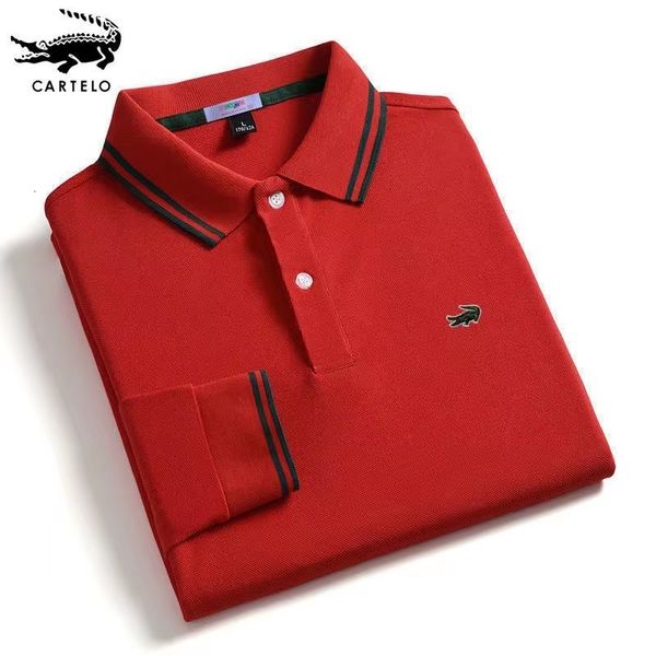 mens polos cartelo long sleeve casual tshirt spring and autumn cotton embroidered polo shirt lapel clothing loose 230710, White;black
mens polos cartelo long sleeve casual tshirt spring and autumn cotton embroidered polo shirt lapel clothing loose 230710, White;black