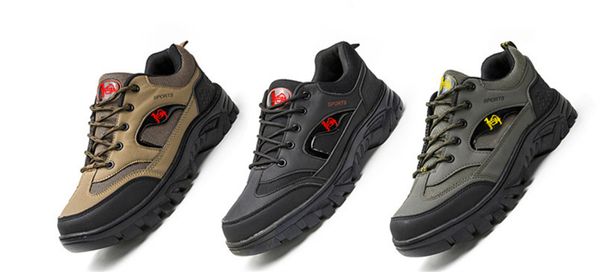 hiking men's four seasons work safety shoes fashion casual shoes running sneakers outdoor men's shoes, Black
hiking men's four seasons work safety shoes fashion casual shoes running sneakers outdoor men's shoes, Black