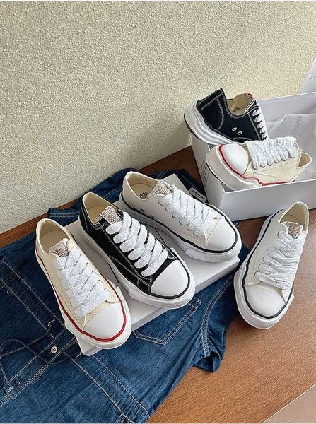 maison mihara yasuhiro mmy dissolved shoes thick sole elevated casual canvas board shoes for men and women small white shoes, Black
maison mihara yasuhiro mmy dissolved shoes thick sole elevated casual canvas board shoes for men and women small white shoes, Black