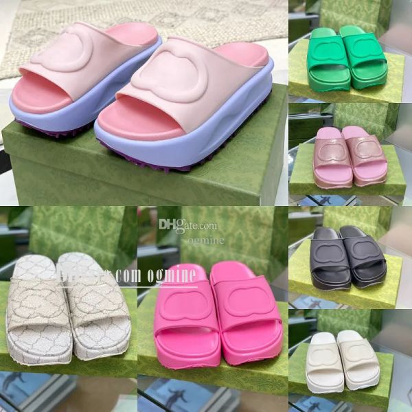womens slide sandal designer sandals platform slides mens slippers flip flop summer double two slider sandals interlocking g rubber fash mrs, Black
womens slide sandal designer sandals platform slides mens slippers flip flop summer double two slider sandals interlocking g rubber fash mrs, Black