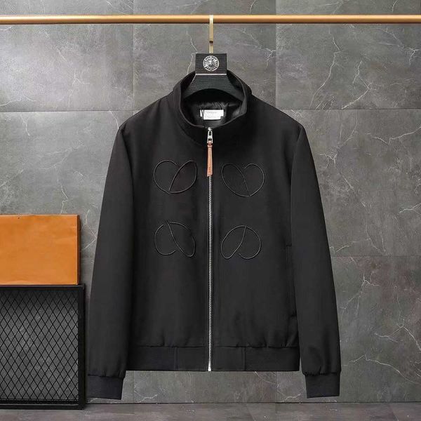 high version designer jacket lowe brand coat embroidered fall vintage casual couple with the same coats, Black;brown
high version designer jacket lowe brand coat embroidered fall vintage casual couple with the same coats, Black;brown