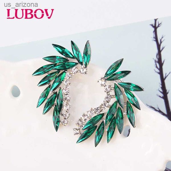 lubov 3 styles colorful wings stud earrings acrylic crystal stone women piercing earrings trendy wedding jewelry christmas gift l230620, Golden;silver
lubov 3 styles colorful wings stud earrings acrylic crystal stone women piercing earrings trendy wedding jewelry christmas gift l230620, Golden;silver