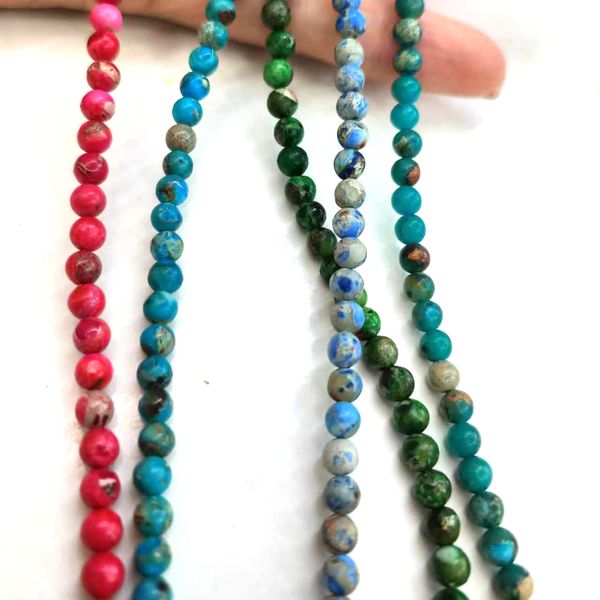 4mm natural multicolor emperor stone round beads loose beads beaded material diy hand string accessories
4mm natural multicolor emperor stone round beads loose beads beaded material diy hand string accessories