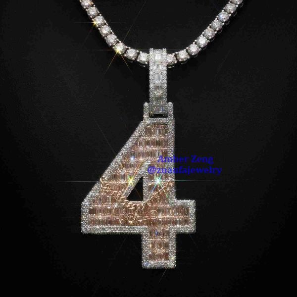 hip hop women mens iced out custom letter pendant necklace 925 sterling silver vvs moissanite diamond number name pendant
hip hop women mens iced out custom letter pendant necklace 925 sterling silver vvs moissanite diamond number name pendant