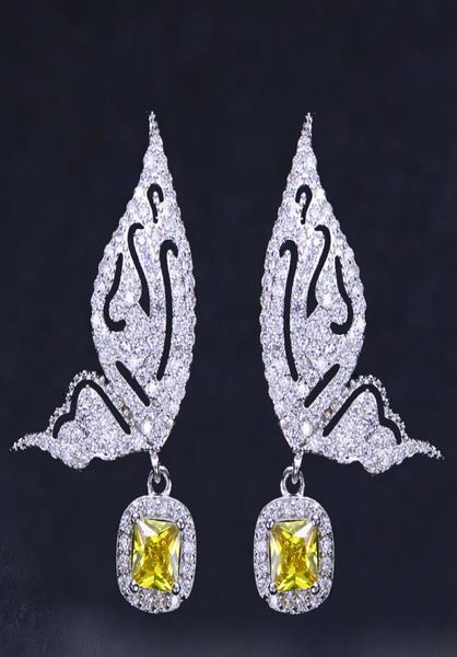 fashion butterfly earrings jewelry charm designer earrings bride wedding 925 sterling silver post yellow blue aaa cubic zirconia c2643300, Golden
fashion butterfly earrings jewelry charm designer earrings bride wedding 925 sterling silver post yellow blue aaa cubic zirconia c2643300, Golden