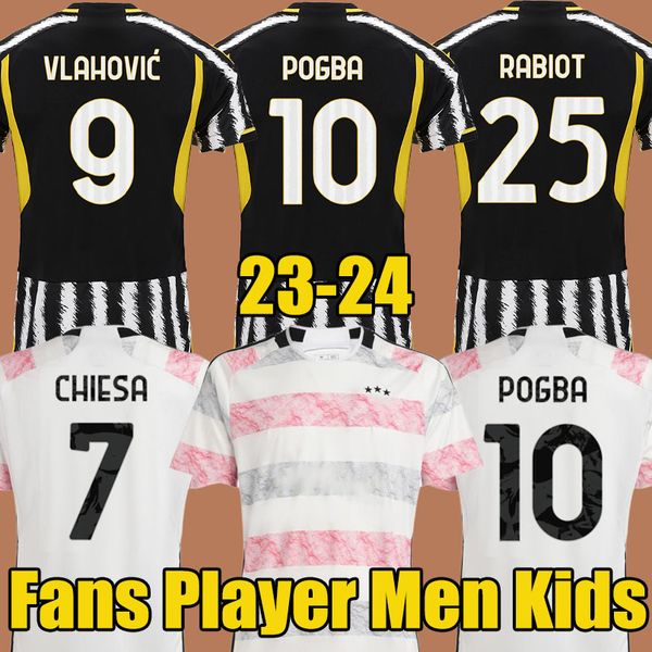 23 24 pogba soccer jerseys bonucci bremer danilo juventus 2023 2024 chiesa vlahovic juve pellegrini fans player version men kids kit footbal, Black;yellow
23 24 pogba soccer jerseys bonucci bremer danilo juventus 2023 2024 chiesa vlahovic juve pellegrini fans player version men kids kit footbal, Black;yellow