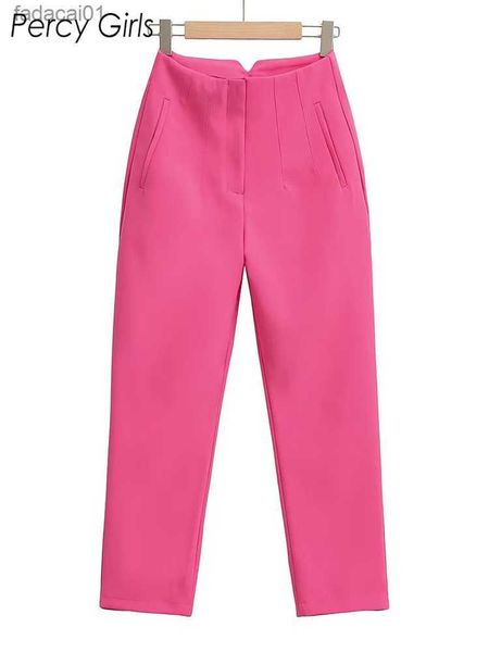 2023 traf women fashion office lady style fruit color straight long pants casual high waist zipper ankle trousers chic pant l230621, Black;white
2023 traf women fashion office lady style fruit color straight long pants casual high waist zipper ankle trousers chic pant l230621, Black;white