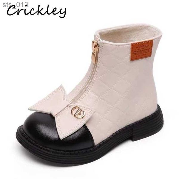 princess bow toddler girls boots winter patchwork zipper children fashion boots warm short plush non slip ankle shoes for kids l230518, Black;grey
princess bow toddler girls boots winter patchwork zipper children fashion boots warm short plush non slip ankle shoes for kids l230518, Black;grey