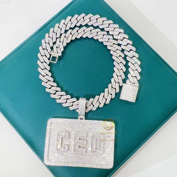 pass diamond tester 925 sterling silver diamond pendant 3" width custom name initial letter moissanite hip hop pendant
pass diamond tester 925 sterling silver diamond pendant 3" width custom name initial letter moissanite hip hop pendant