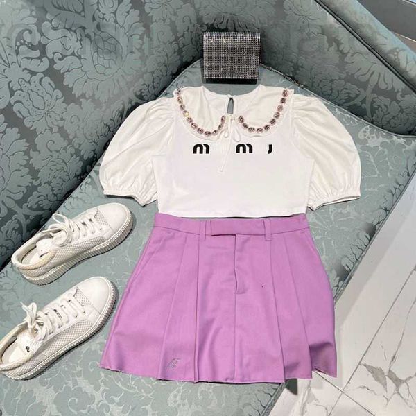 women's tracksuits designer womens miu sports suit bikini dresses bubble sleeve models short drill half body skirt two piece set sweet, Gray
women's tracksuits designer womens miu sports suit bikini dresses bubble sleeve models short drill half body skirt two piece set sweet, Gray