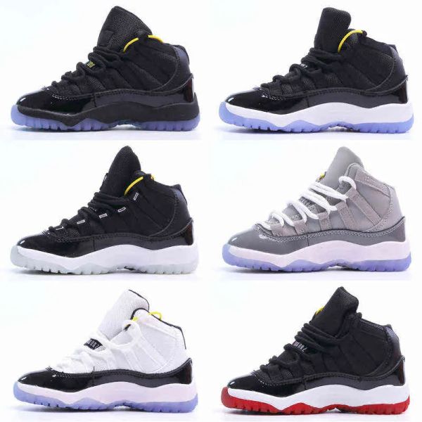 athletic outdoor 2022 kids 11 space jam bred concords youth fashion boys basketball shoes sneakers children boy girl kid 11s white pink gray, Black
athletic outdoor 2022 kids 11 space jam bred concords youth fashion boys basketball shoes sneakers children boy girl kid 11s white pink gray, Black