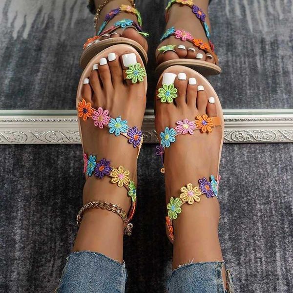 sandals summer women sweet boho pearl decoration leather flats plus beach sand holiday shoes zapatos 230417, Black
sandals summer women sweet boho pearl decoration leather flats plus beach sand holiday shoes zapatos 230417, Black