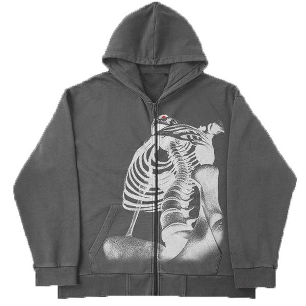womens hoodies sweatshirts retro streetwear skull print oversized sweatshirt women y2k harajuku goth punk casual loose zip hoodie 230707, Black
womens hoodies sweatshirts retro streetwear skull print oversized sweatshirt women y2k harajuku goth punk casual loose zip hoodie 230707, Black