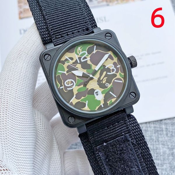 sports machinery men's br watch full function world time water resistance alloy square dial nylon strap ross series, Slivery;brown
sports machinery men's br watch full function world time water resistance alloy square dial nylon strap ross series, Slivery;brown