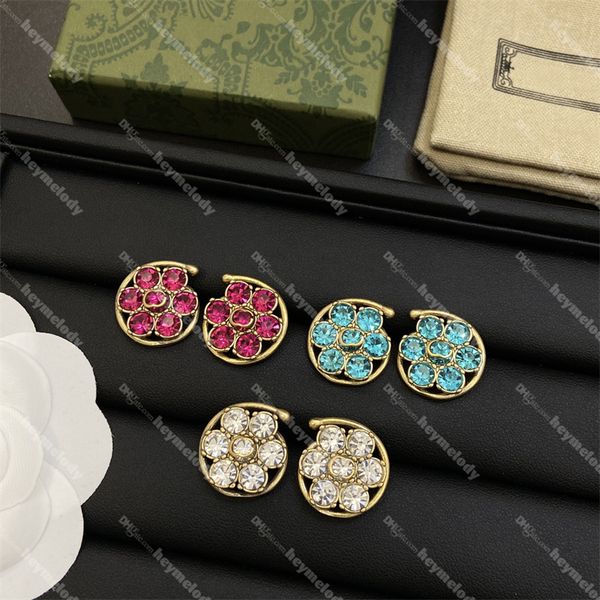 stylish designer flowers studs floral diamond earrings women ruby eardrops jewelry with box, Golden;silver
stylish designer flowers studs floral diamond earrings women ruby eardrops jewelry with box, Golden;silver