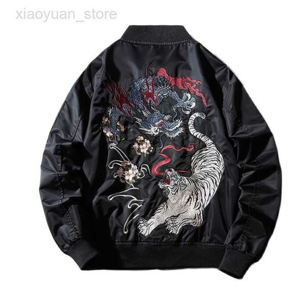 men's jackets sukajan bomber jacket men yokosuka souvenir japan anime embroidered ma1 coat dragon tiger boys baseball cloth 2023 spring, Black;brown
men's jackets sukajan bomber jacket men yokosuka souvenir japan anime embroidered ma1 coat dragon tiger boys baseball cloth 2023 spring, Black;brown