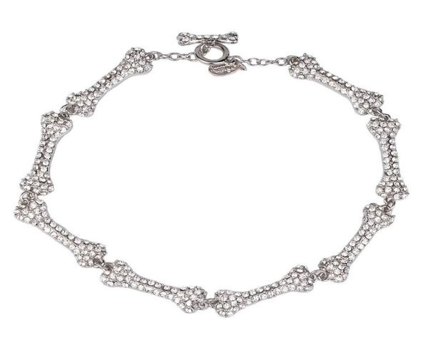 eightsection bone necklace full of diamonds flashing diamonds fivesection bone saturn necklace european and american punk6919096, Silver
eightsection bone necklace full of diamonds flashing diamonds fivesection bone saturn necklace european and american punk6919096, Silver