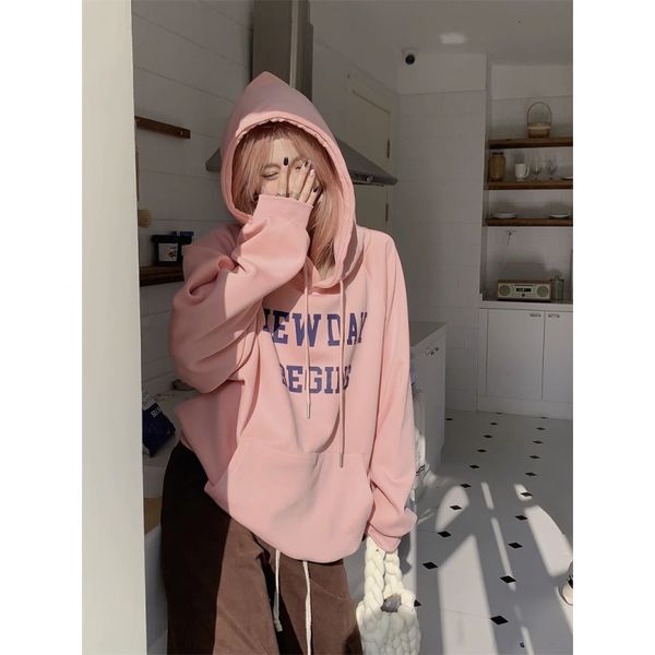 womens hoodies sweatshirts pink women sweatshirt hoodie vintage letter printing long sleeve korean fashion casual y2k autumn female grey pul, Black
womens hoodies sweatshirts pink women sweatshirt hoodie vintage letter printing long sleeve korean fashion casual y2k autumn female grey pul, Black
