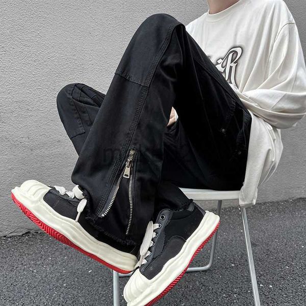 men's jeans hybskr high street straight black men's jeans america y2k fashion design hip hop male denim pants zipper casual trouse, Blue
men's jeans hybskr high street straight black men's jeans america y2k fashion design hip hop male denim pants zipper casual trouse, Blue