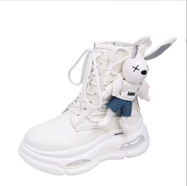 new women boots platform ankle boots fashion side zipper lace-up shoes cartoon animal decor casual shoe botines 35-40, Black
new women boots platform ankle boots fashion side zipper lace-up shoes cartoon animal decor casual shoe botines 35-40, Black