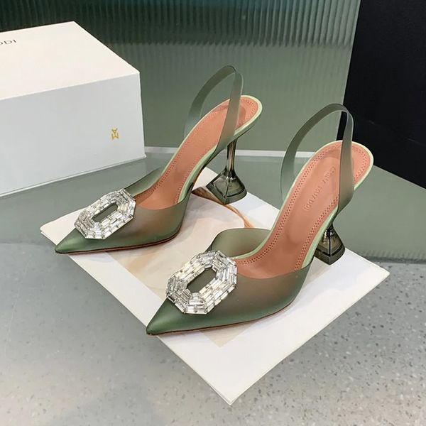 amina muaddi pvc camelia crystal-embellished pumps spool stiletto heels sandals women's luxury designers slingback strap shoes dress sh, Black
amina muaddi pvc camelia crystal-embellished pumps spool stiletto heels sandals women's luxury designers slingback strap shoes dress sh, Black