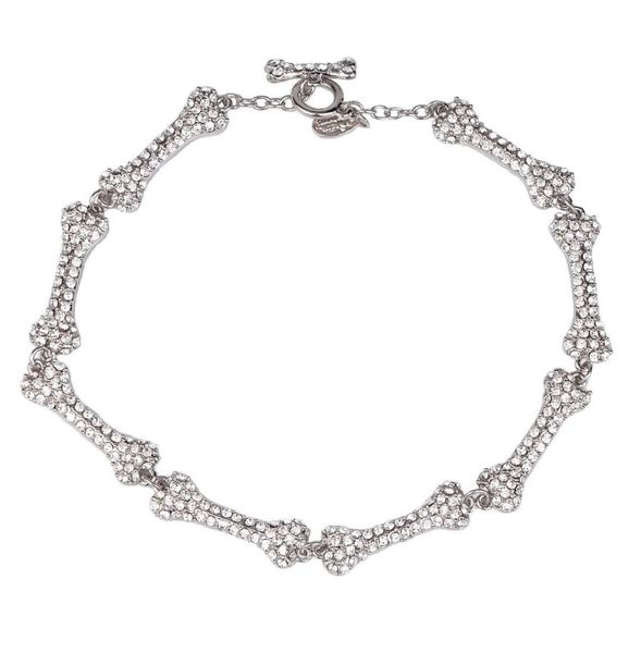 eightsection bone necklace full of diamonds flashing diamonds fivesection bone saturn necklace european and american punk5968035, Silver
eightsection bone necklace full of diamonds flashing diamonds fivesection bone saturn necklace european and american punk5968035, Silver