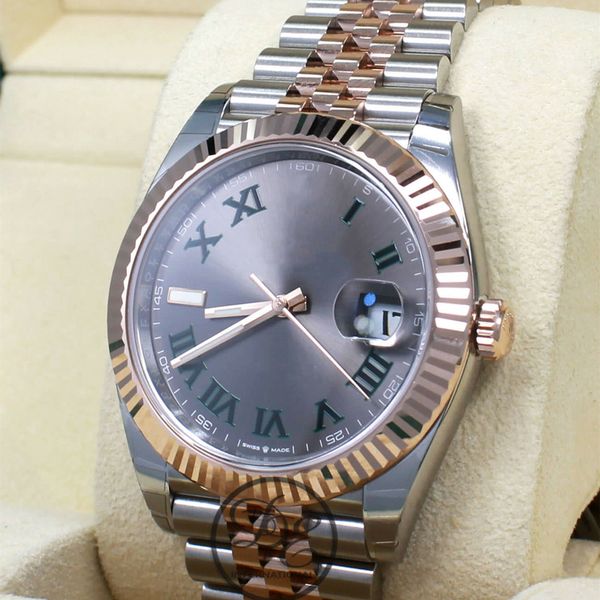 luxury bp new factory wristwatches sapphire 41mm gray dial rose gold two tone 126331 mechanical asia 3235 automatic mens men's watch wa, Slivery;brown
luxury bp new factory wristwatches sapphire 41mm gray dial rose gold two tone 126331 mechanical asia 3235 automatic mens men's watch wa, Slivery;brown