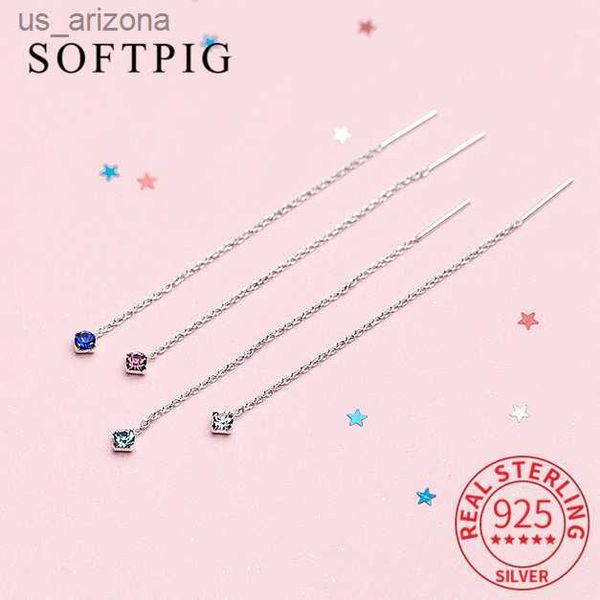 softpig real 925 sterling silver zircon bead chain tassel stud earrings for women classic fine jewelry minimalist accessories l230620, Golden;silver
softpig real 925 sterling silver zircon bead chain tassel stud earrings for women classic fine jewelry minimalist accessories l230620, Golden;silver